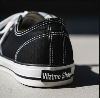 Classic Brown Canvas Shoes with Yellow Write - Image 4